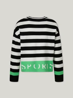 Sweatshirt mit Muster-Mix