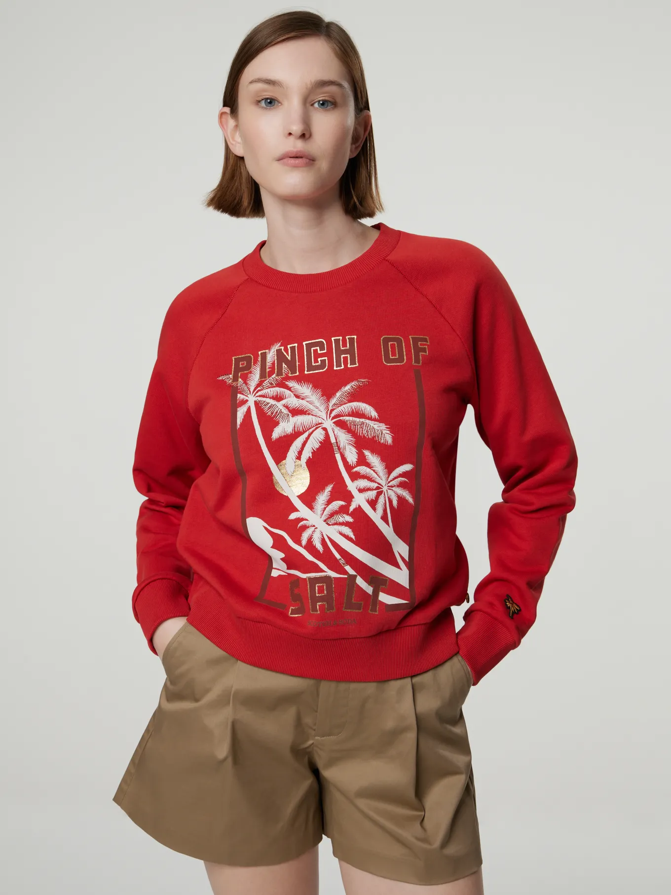 Sweatshirt mit Print