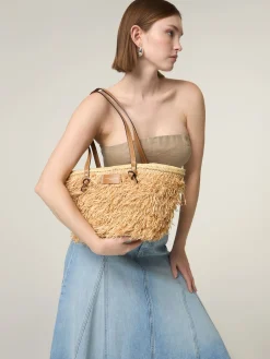 Tasche aus Stroh MIRTA