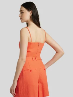 Top aus Leinen MONCA