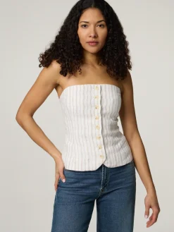 Top aus Leinen SAELLENA