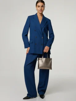 Top mit Rippen und Spitze