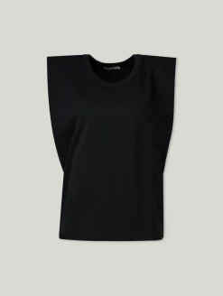 Top mit Schulterpolster