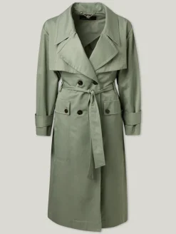 Trenchcoat mit Baumwolle