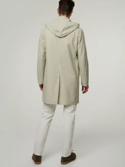 Trenchcoat mit Kapuze
