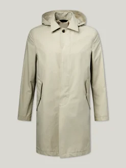 Trenchcoat mit Kapuze
