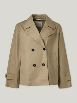 Trenchjacke aus Bio-Baumwolle