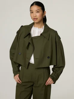 Trenchjacke Cropped BIRKENHEAD