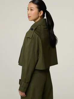 Trenchjacke Cropped BIRKENHEAD