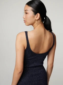 Trägertop mit Rippen