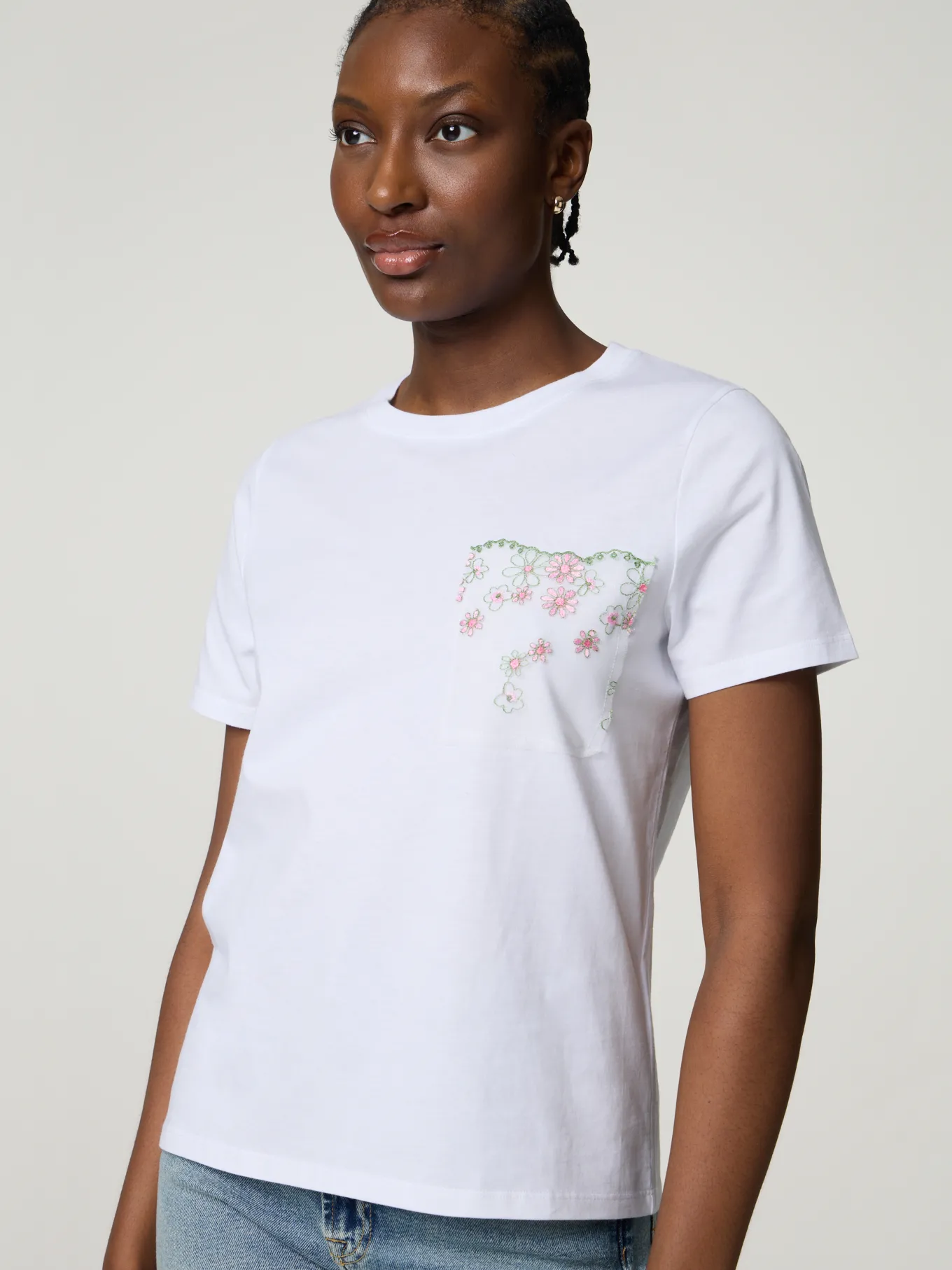 T-Shirt aus Baumwolle