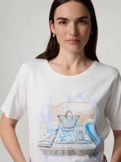 T-Shirt aus Baumwolle