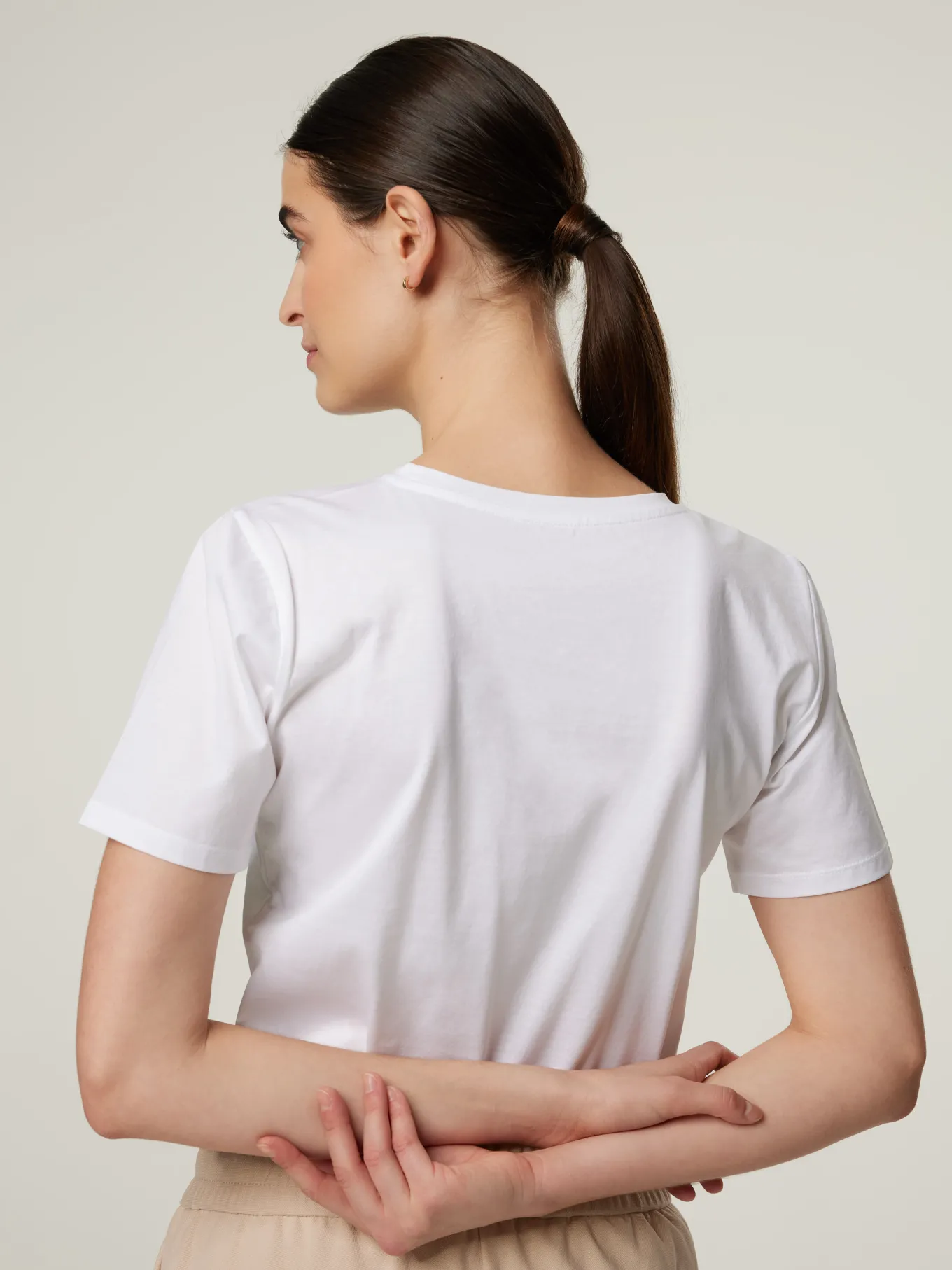 T-Shirt aus Baumwolle