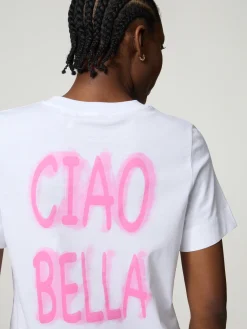 T-Shirt aus Baumwolle BELLA CIAO
