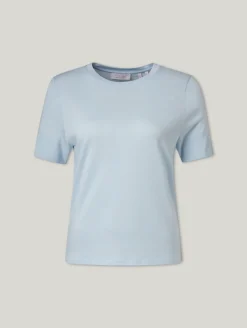 T-Shirt aus Feinstrick