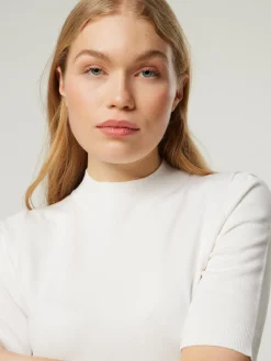 T-Shirt aus Feinstrick