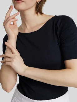 T-Shirt aus Flammgarn