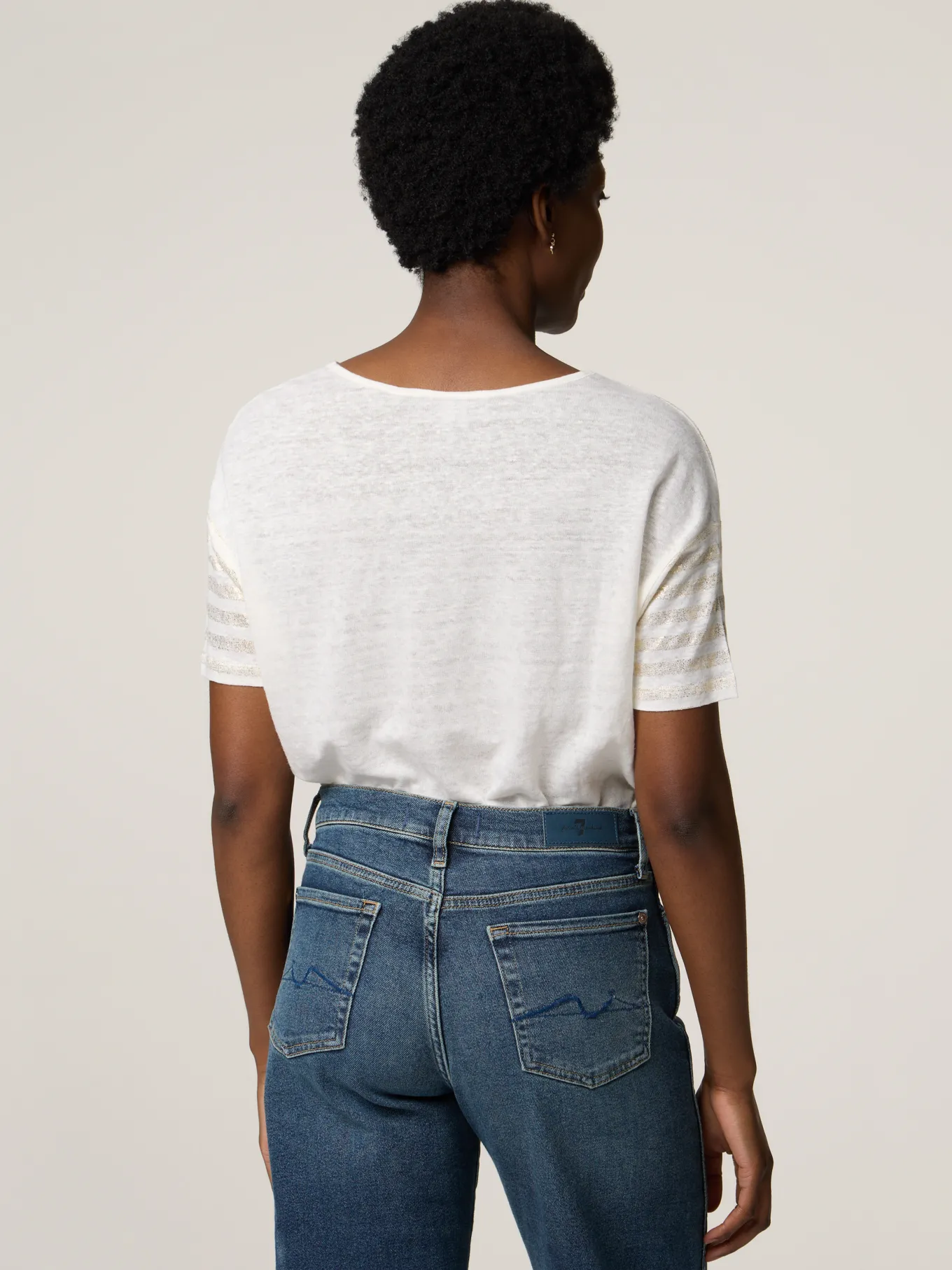 T-Shirt aus Leinen CANDICE