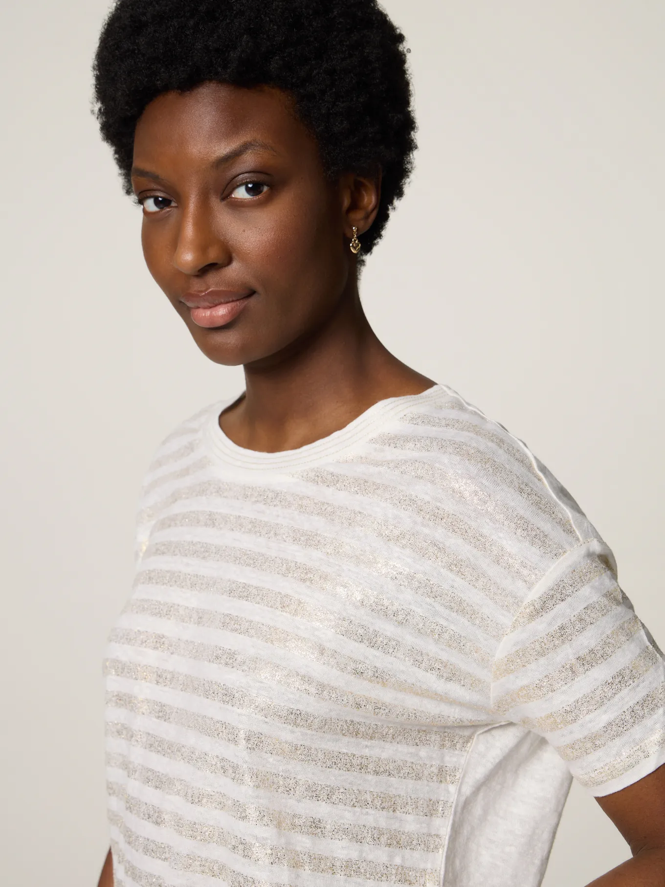 T-Shirt aus Leinen CANDICE