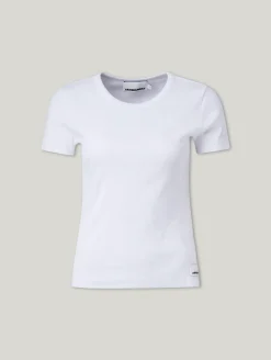 T-Shirt aus Rippstrick KARDAA