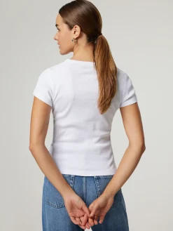 T-Shirt aus Rippstrick KOALE