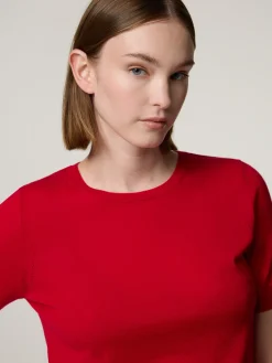 T-Shirt aus Schurwolle