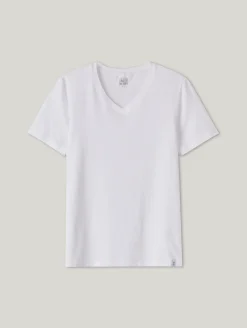 T-shirt LONG LIFE SOFT mit V-Neck