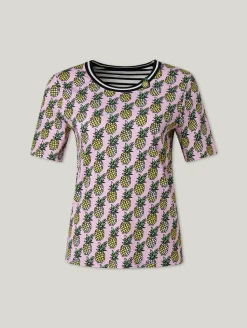 T-Shirt mit Allover-Print