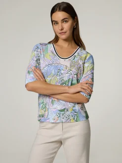 T-Shirt mit Allover-Print