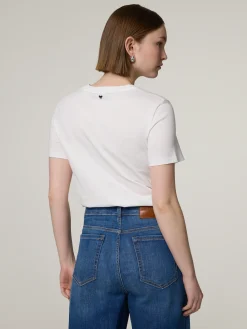 T-Shirt mit Aufnäher VELLO