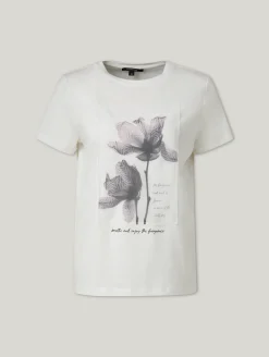 T-Shirt mit Baumwolle