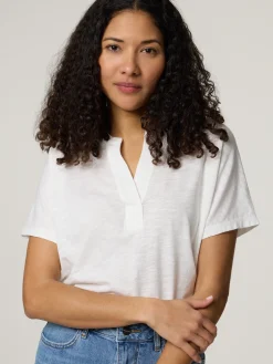 T-Shirt mit Baumwolle