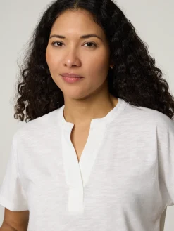 T-Shirt mit Baumwolle