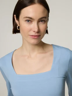 T-Shirt mit Baumwolle