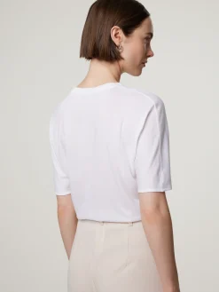 T-Shirt mit Baumwolle