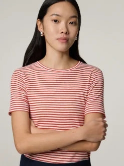 T-Shirt mit Baumwolle