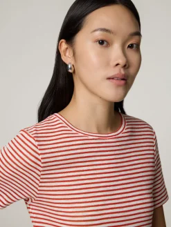 T-Shirt mit Baumwolle