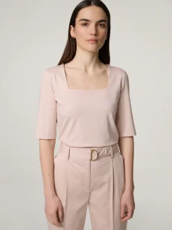 T-Shirt mit Baumwolle