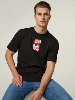 T-Shirt mit Logo JUST