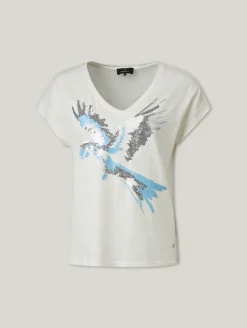 T-Shirt mit Pailetten