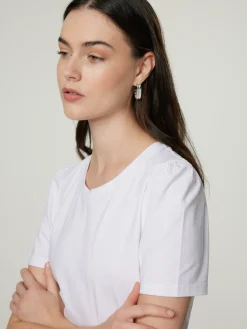 T-Shirt mit Puffärmel