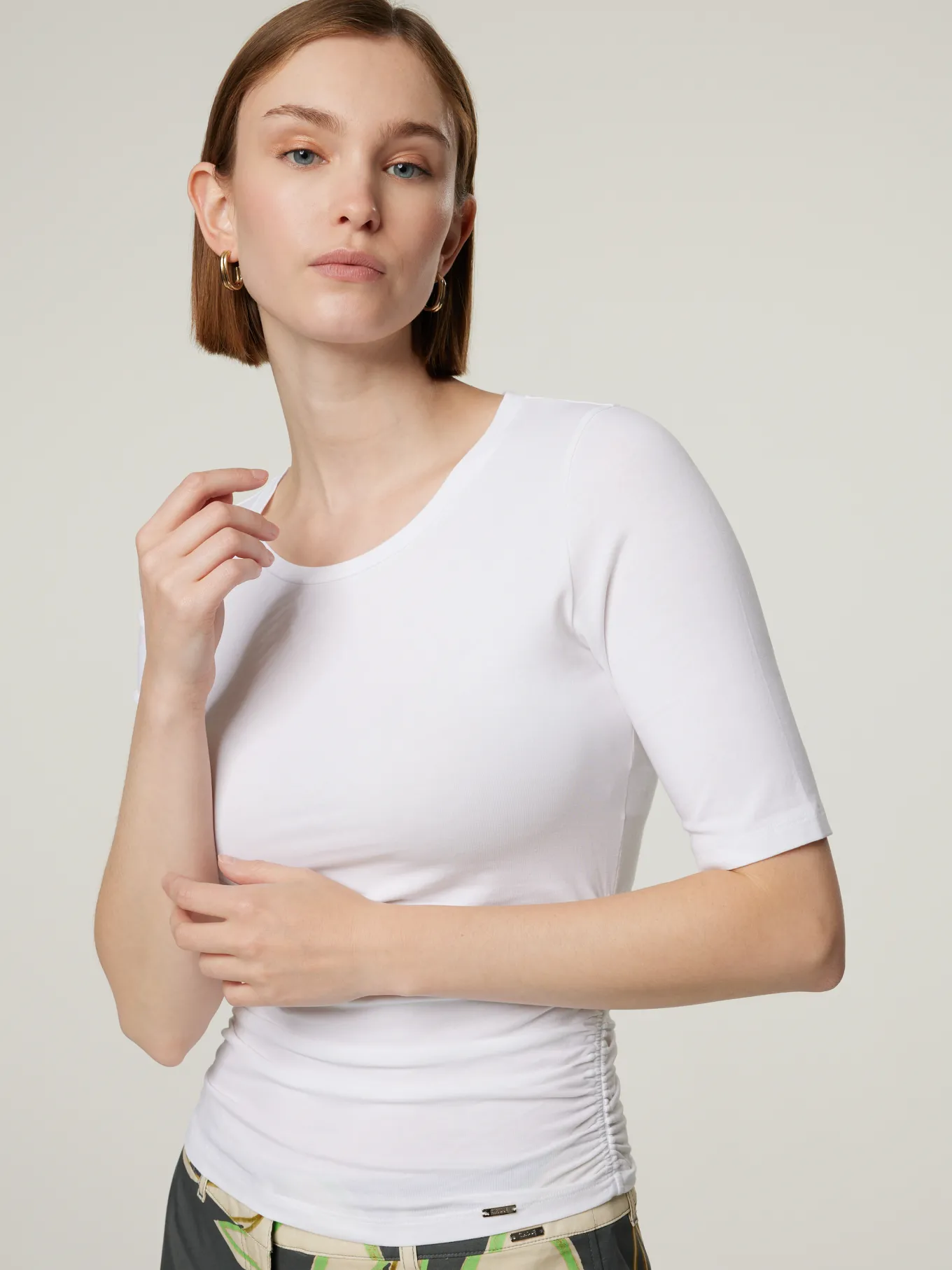 T-Shirt mit Raffung CIYVE