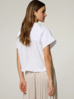 T-Shirt mit Rüschen