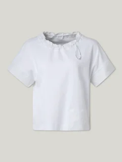 T-Shirt mit Rüschen