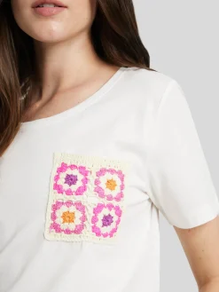 T-Shirt mit Stickerei