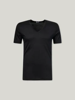 T-Shirt mit V-Ausschnitt SEA ISLAND