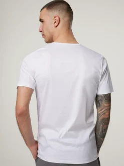 T-Shirt mit V-Ausschnitt SEA ISLAND