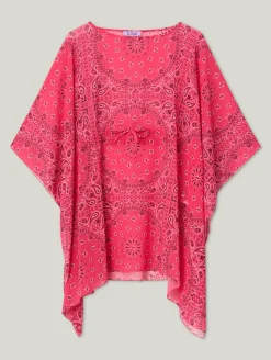 Tunika mit Bandanaprint