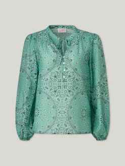 Tunika mit Seide BANDANNA