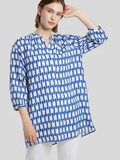 Tunikabluse aus Leinen